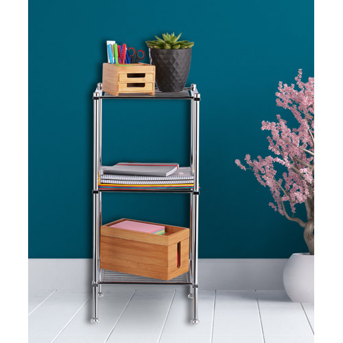 Symple Stuff 33 x 72cm Free Standing Bathroom Shelf & Reviews Wayfair.co.uk